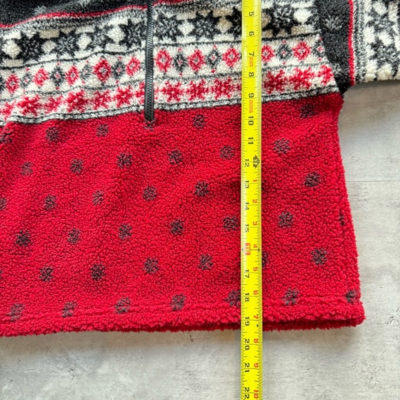 Hanna Andersson Nordic Fleece Pullover Half Zip, Size 110 Boys Girls - Picture 4 of 5